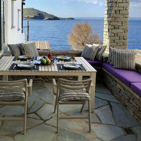 Aqua Blue, Only 100 Meters From The Beach Of Gialiskari Ioulis Exteriör bild