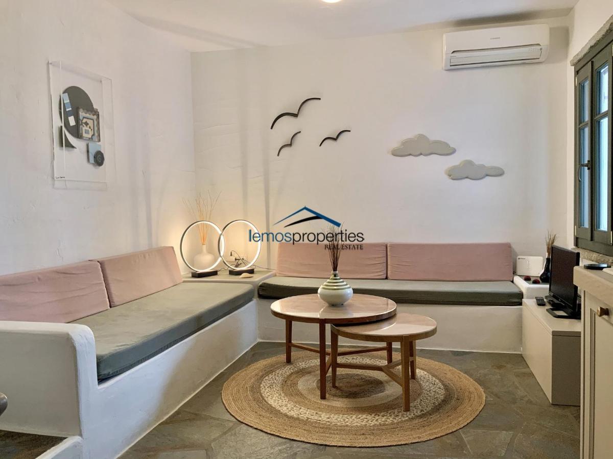 Aqua Blue, Only 100 Meters From The Beach Of Gialiskari Ioulis Exteriör bild