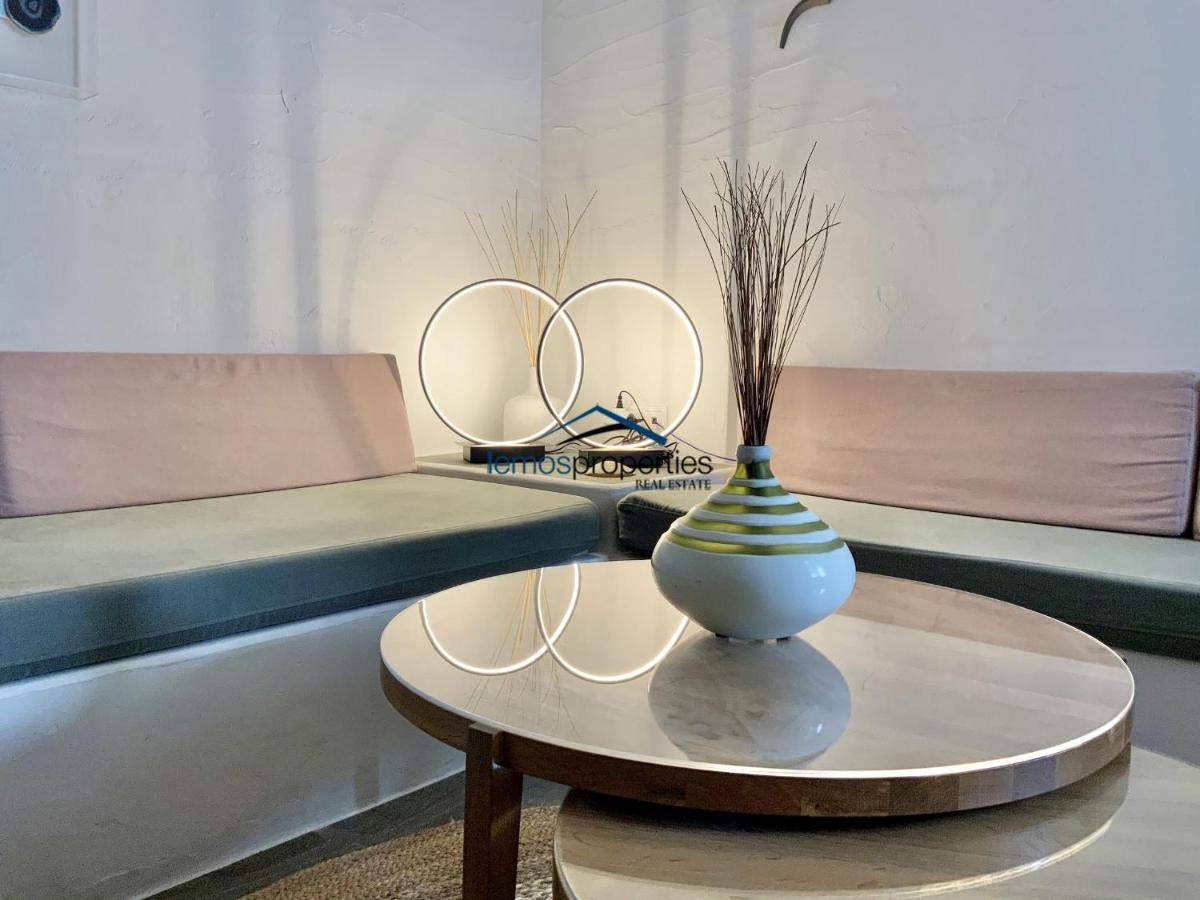 Aqua Blue, Only 100 Meters From The Beach Of Gialiskari Ioulis Exteriör bild