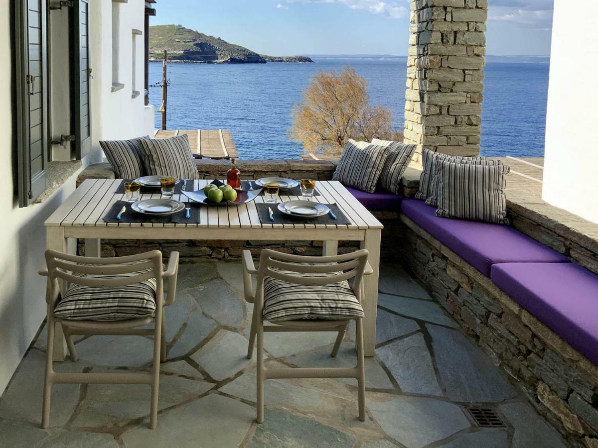 Aqua Blue, Only 100 Meters From The Beach Of Gialiskari Ioulis Exteriör bild