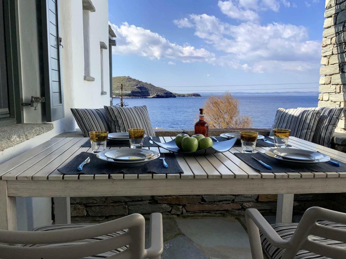 Aqua Blue, Only 100 Meters From The Beach Of Gialiskari Ioulis Exteriör bild